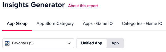 Insights Generator Report Guide